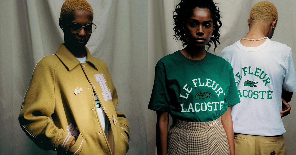 Die Exzentrik von Tyler the Creator trifft auf die schicke Ästhetik von Lacoste